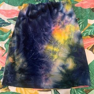 Tie dye skirt